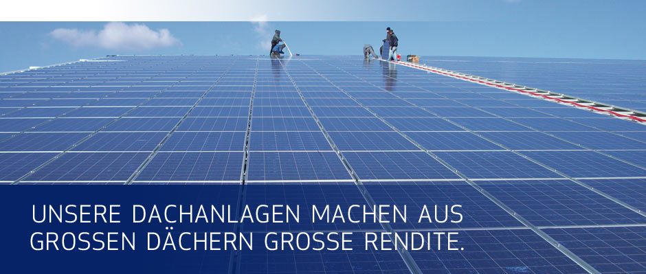 Solar Dachanlagen als Einnahmequelle: Sybac Solar ist spezialisiert darauf, neben Solarparks auch Dachanlagen zu planen und zu realisieren.