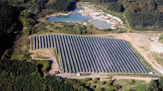 Solarpark Oberdreis - Ansicht 1