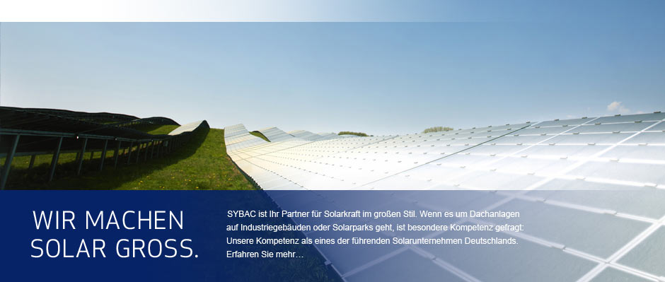 Die führenden Köpfe bei Sybac Solar - das Management der Sybac Solar-Gruppe.